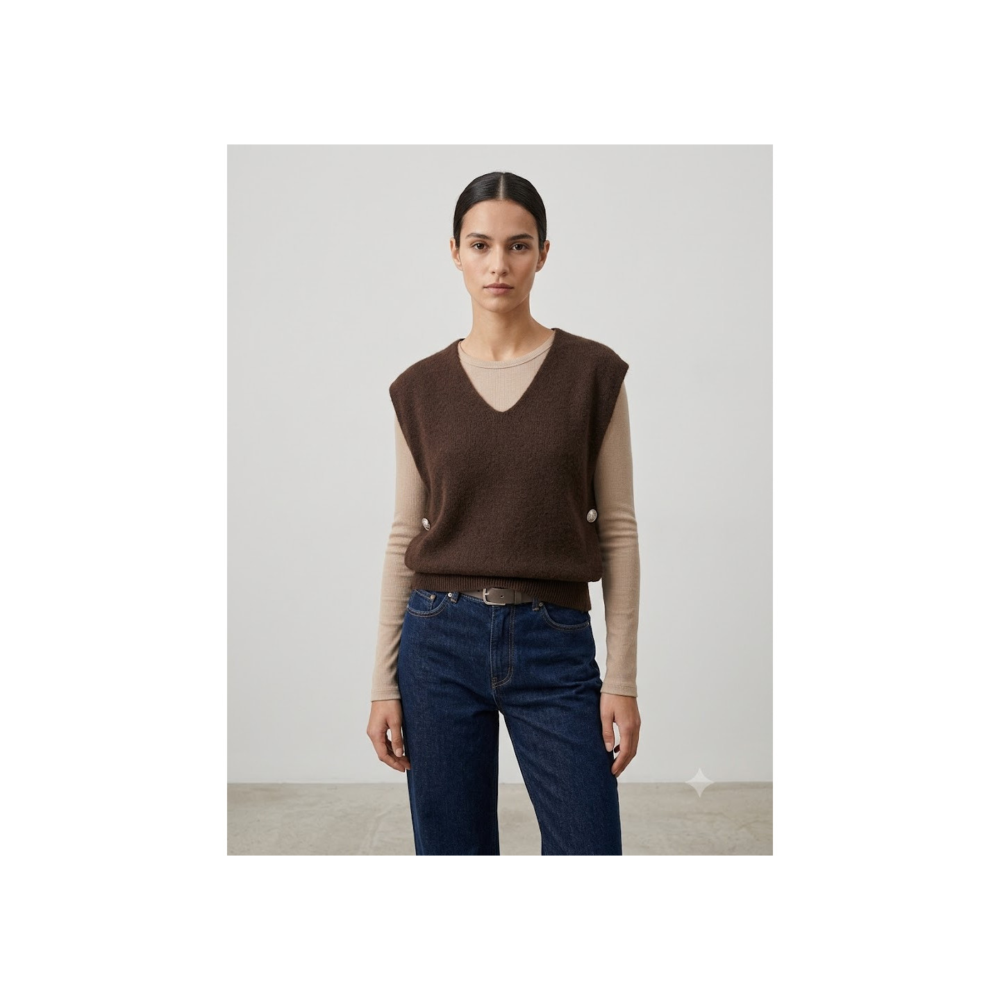 Pull sans manches